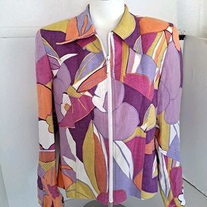 Juliana Collezione Retro Multicolored Jacket Mod